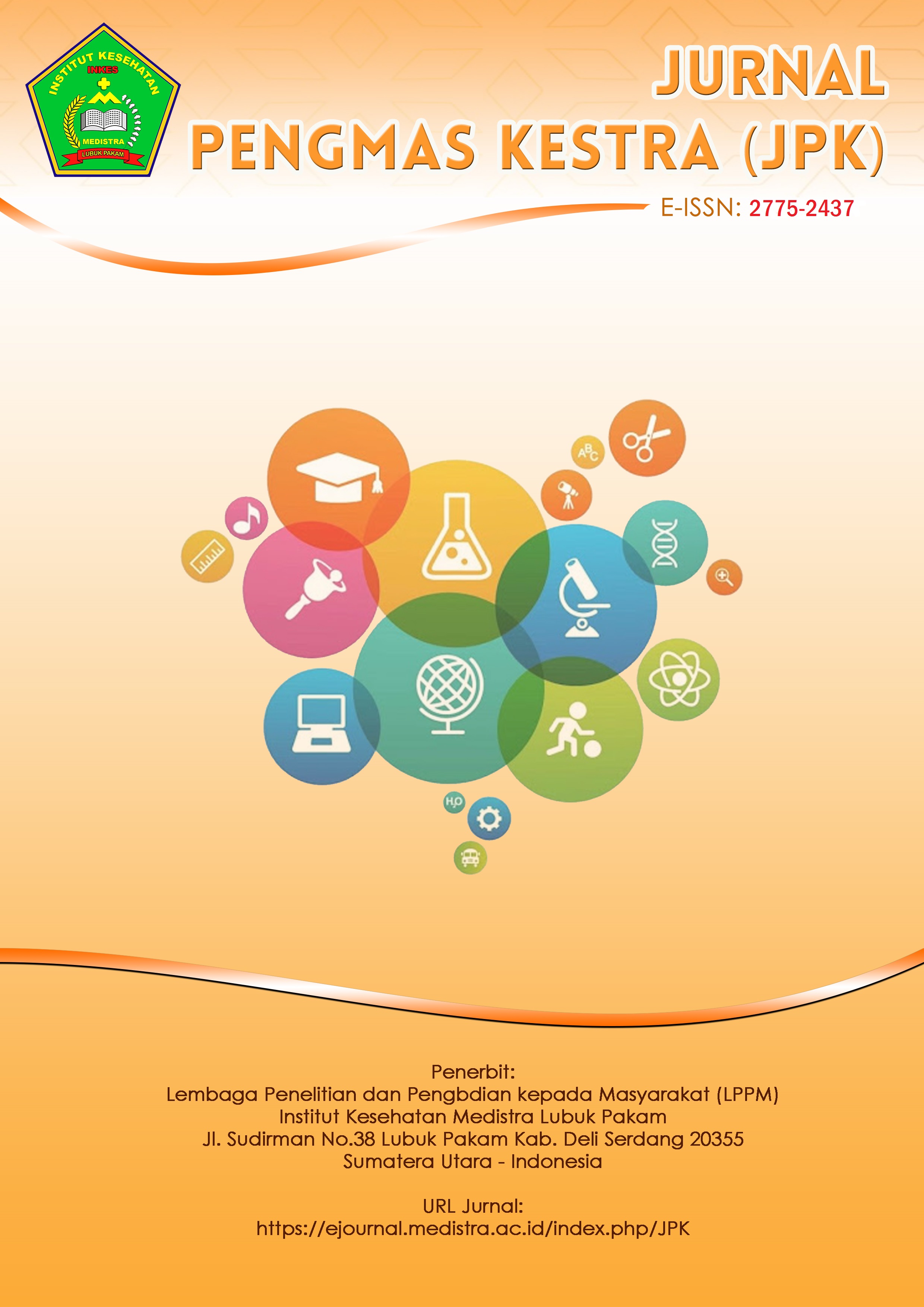 					View Vol. 5 No. 1 (2025): Jurnal Pengmas Kestra (JPK)
				