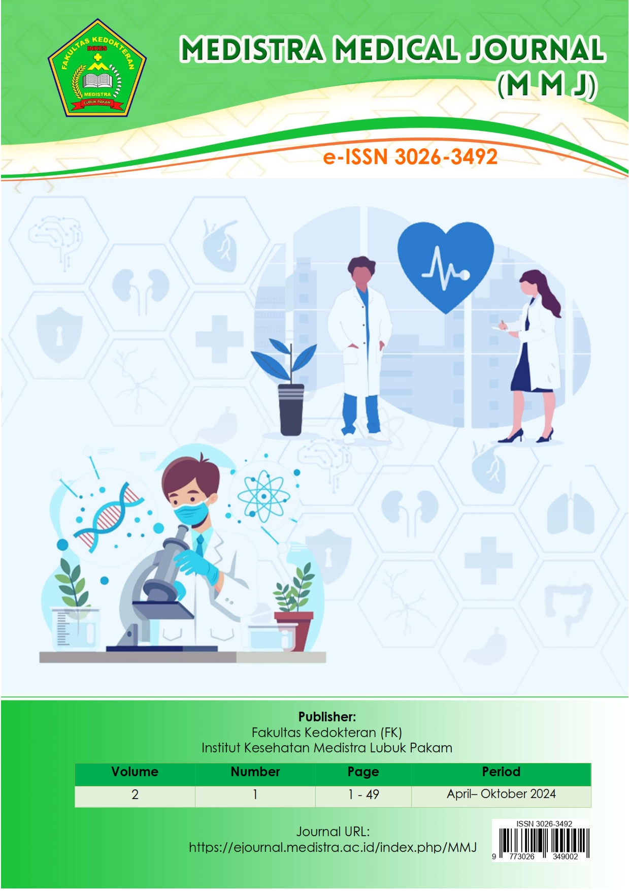 					View Vol. 2 No. 1 (2024): Medistra Medical Journal (MMJ)
				